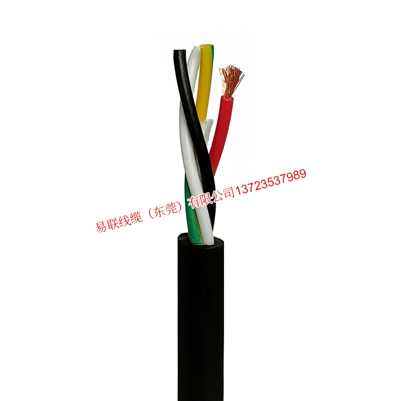 H01.04.0020.VV.00JZ 紅 黑 白 黃綠4*0.5平方匯川伺服專用電源電力線